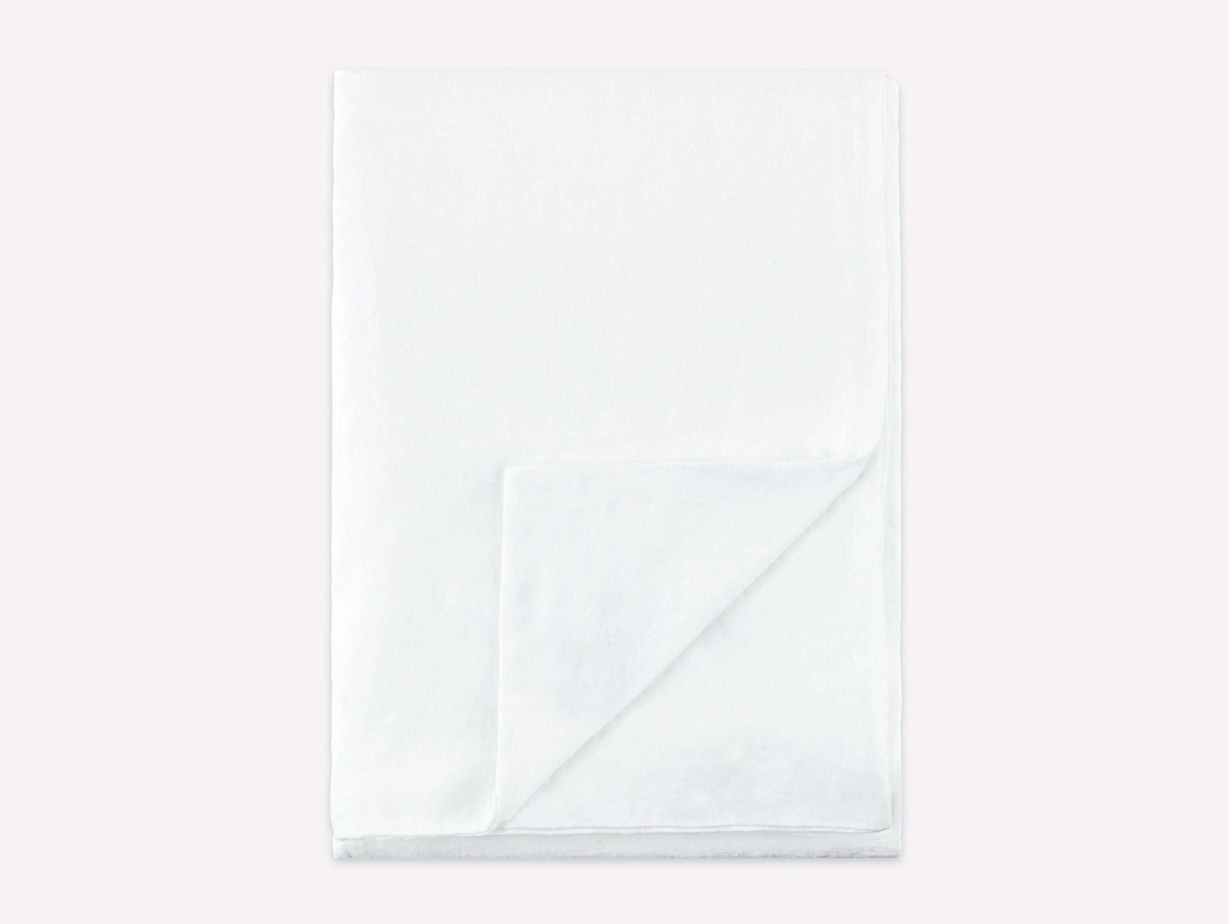 Langø - Fitted sheet, white