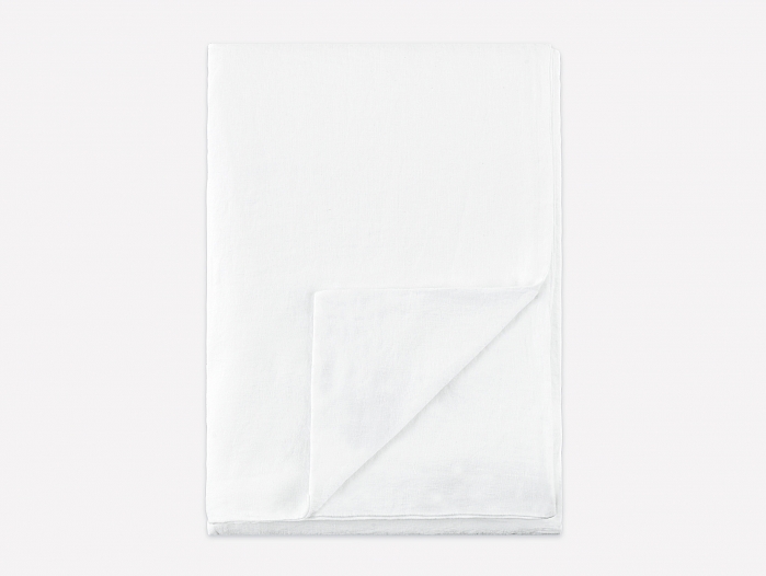 Langø - Fitted sheet, white